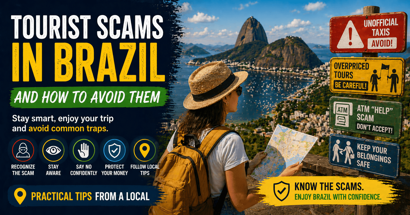 Tourist Scams in Brazil and How to Avoid Them: A Practical Guide