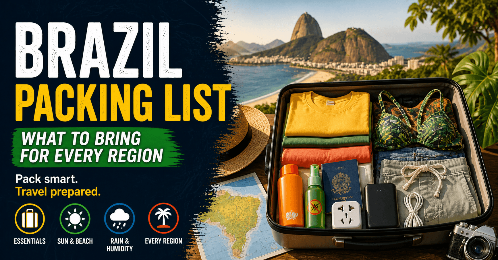 Brazil Packing List: What to Bring for Every Region